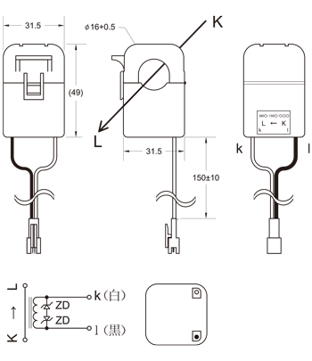 CLAMP CT / 電流センサー φ１６